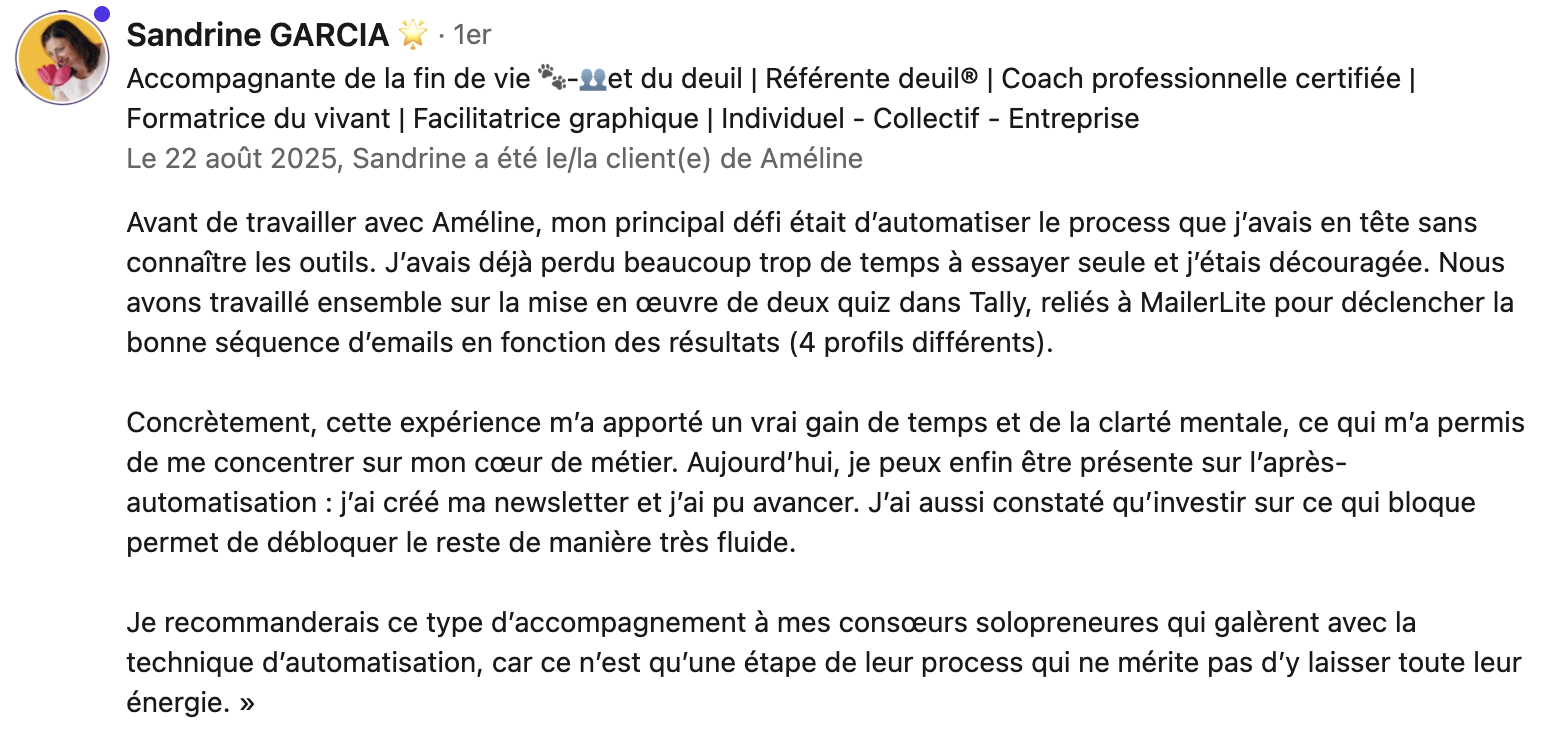 Témoignage 3