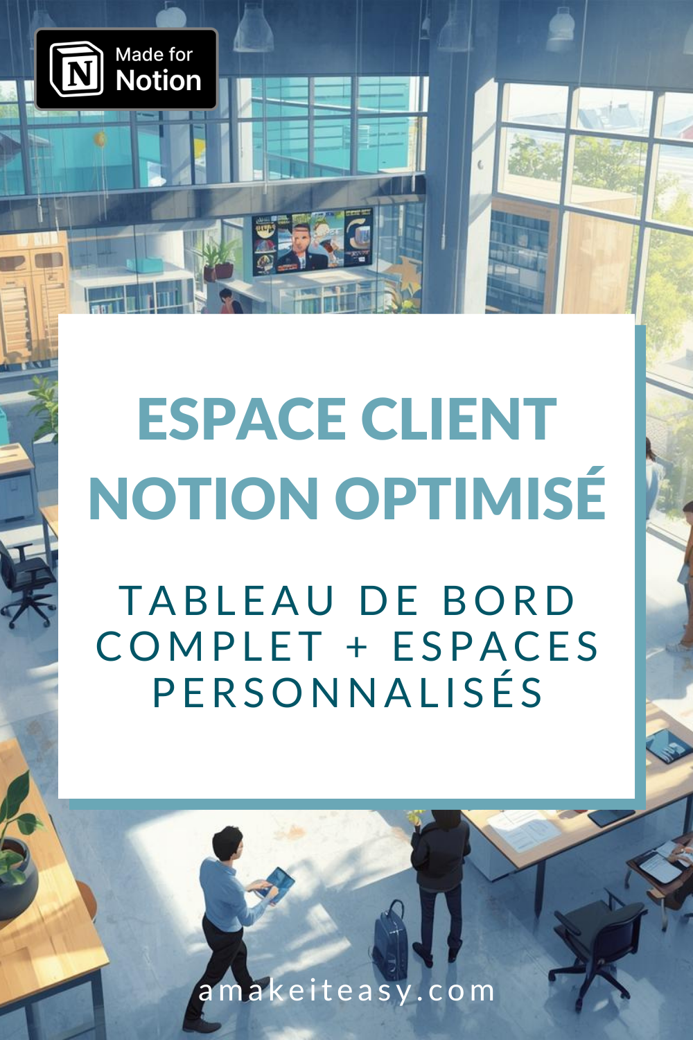 Un espace client Notion
