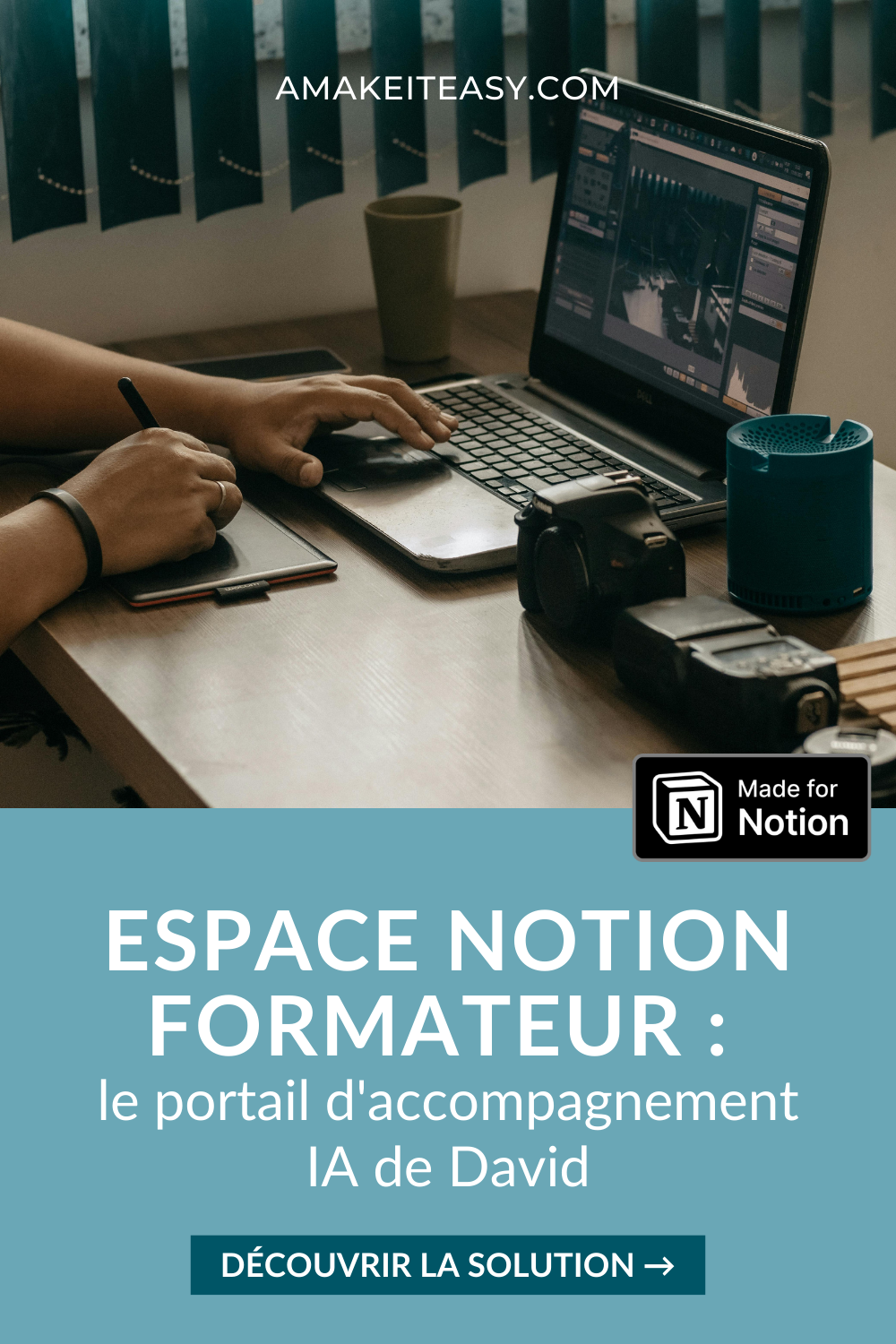 Espace Notion formateur : le portail d'accompagnement IA de David