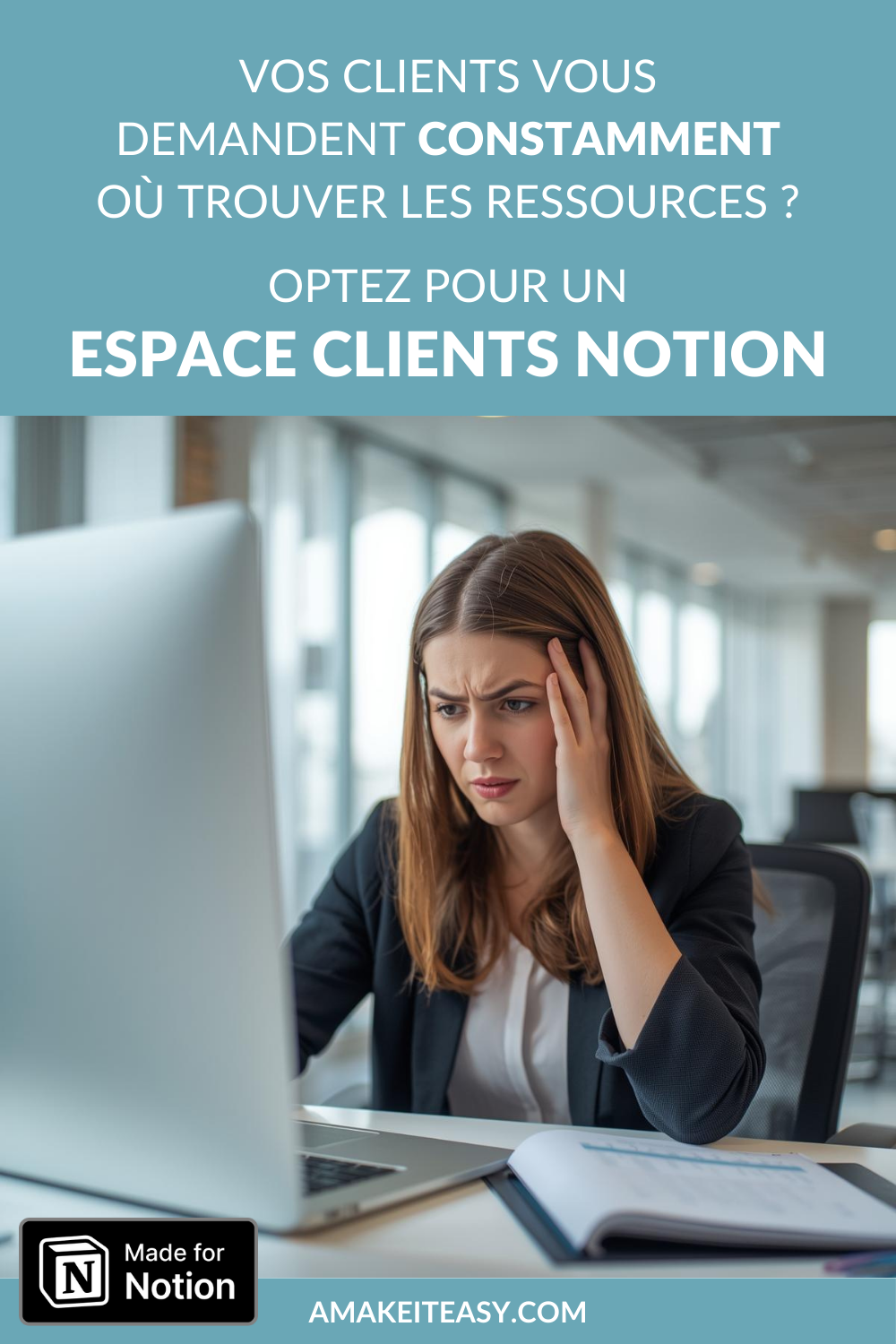 organiser les ressources client avec notion
