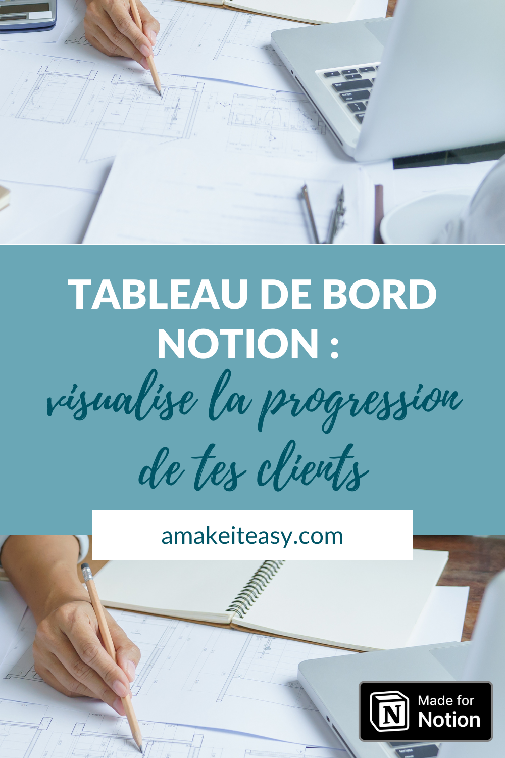 Tableau de bord Notion : visualise la progression de tes clients